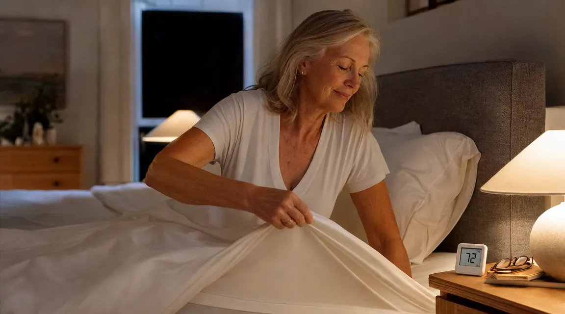 How to Stop Night Sweats With Cooling Bamboo Sheets and a Few Simple Bedroom Changes